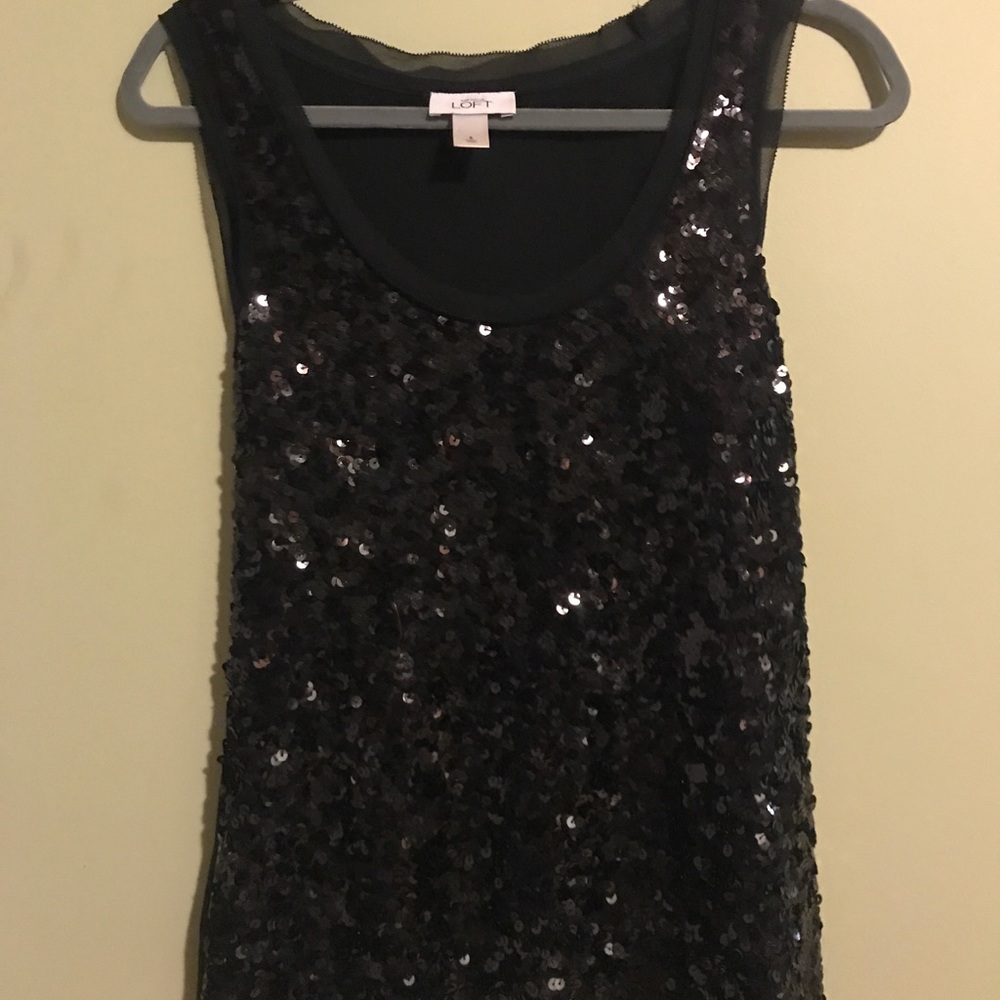 Fun LOFT sequin tank top